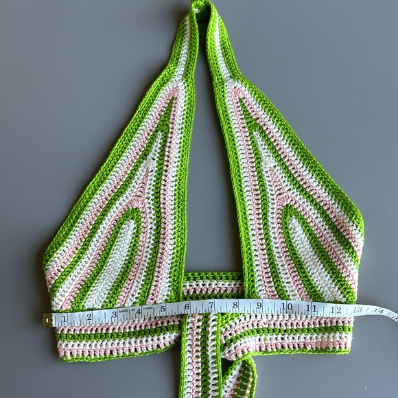 Crochet halter top - lined - Picture 8 of 10